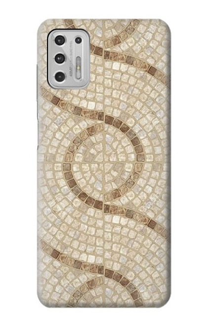 W3703 Mosaic Tiles Hülle Schutzhülle Taschen und Leder Flip für Motorola Moto G Stylus (2021)