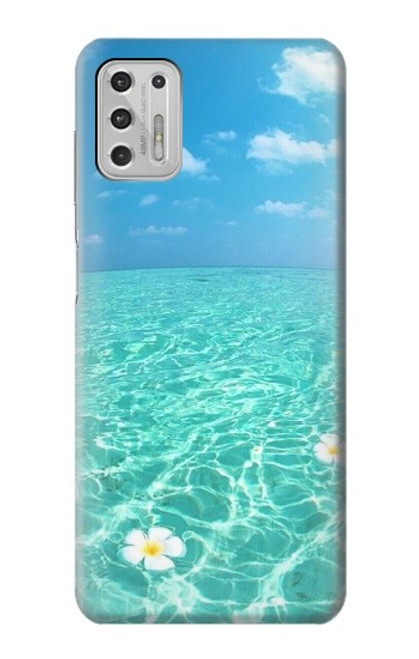 W3720 Summer Ocean Beach Hülle Schutzhülle Taschen und Leder Flip für Motorola Moto G Stylus (2021)