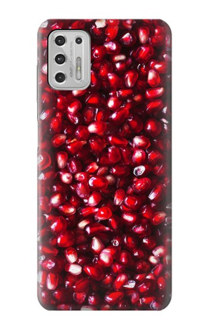 W3757 Pomegranate Hülle Schutzhülle Taschen und Leder Flip für Motorola Moto G Stylus (2021)