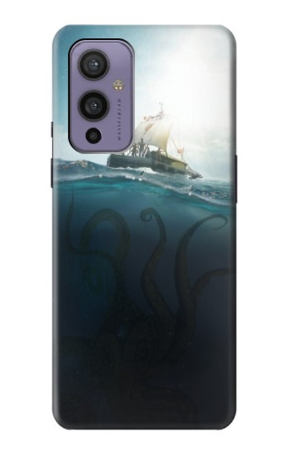 W3540 Giant Octopus Hülle Schutzhülle Taschen und Leder Flip für OnePlus 9