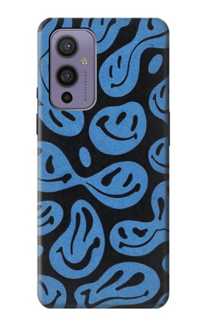 W3679 Cute Ghost Pattern Hülle Schutzhülle Taschen und Leder Flip für OnePlus 9