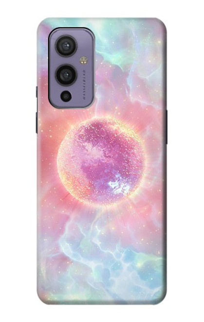 W3709 Pink Galaxy Hülle Schutzhülle Taschen und Leder Flip für OnePlus 9