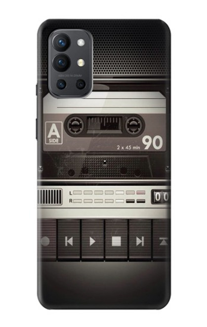 W3501 Vintage Cassette Player Hülle Schutzhülle Taschen und Leder Flip für OnePlus 9R