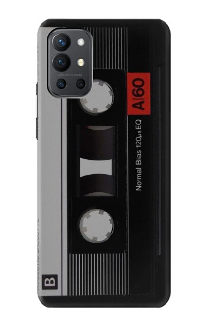 W3516 Vintage Cassette Tape Hülle Schutzhülle Taschen und Leder Flip für OnePlus 9R