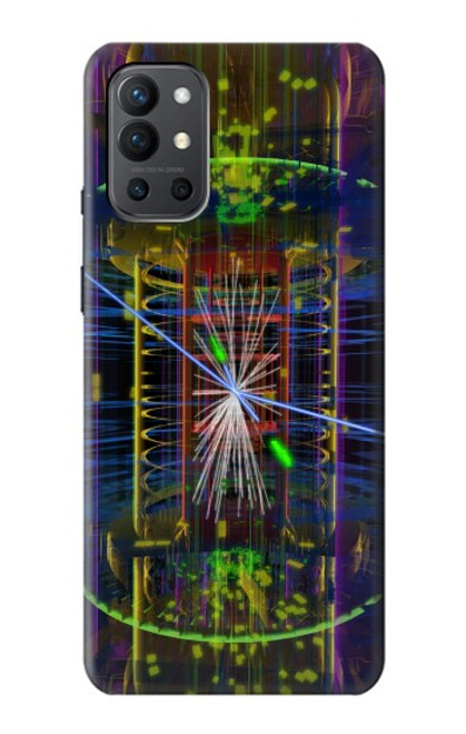 W3545 Quantum Particle Collision Hülle Schutzhülle Taschen und Leder Flip für OnePlus 9R