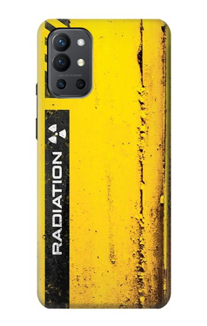 W3714 Radiation Warning Hülle Schutzhülle Taschen und Leder Flip für OnePlus 9R