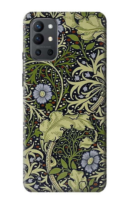 W3792 William Morris Hülle Schutzhülle Taschen und Leder Flip für OnePlus 9R