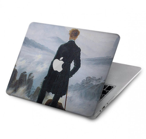 W3789 Wanderer above the Sea of Fog Hülle Schutzhülle Taschen für MacBook Pro 13″ - A1706, A1708, A1989, A2159, A2289, A2251, A2338