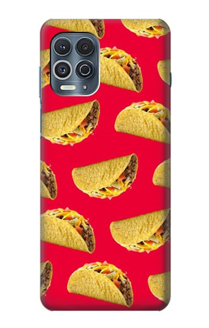 W3755 Mexican Taco Tacos Hülle Schutzhülle Taschen und Leder Flip für Motorola Edge S