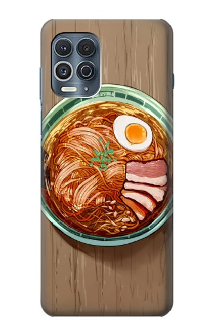 W3756 Ramen Noodles Hülle Schutzhülle Taschen und Leder Flip für Motorola Edge S