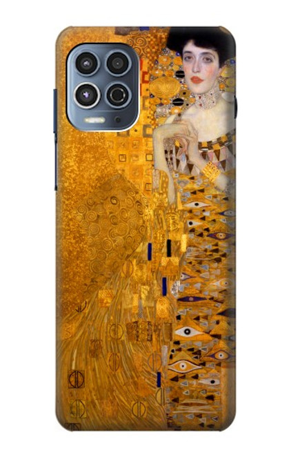 W3332 Gustav Klimt Adele Bloch Bauer Hülle Schutzhülle Taschen und Leder Flip für Motorola Moto G100