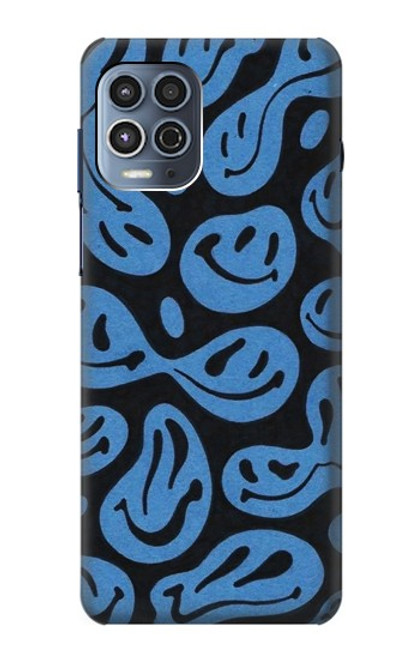 W3679 Cute Ghost Pattern Hülle Schutzhülle Taschen und Leder Flip für Motorola Moto G100