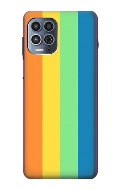 W3699 LGBT Pride Hülle Schutzhülle Taschen und Leder Flip für Motorola Moto G100