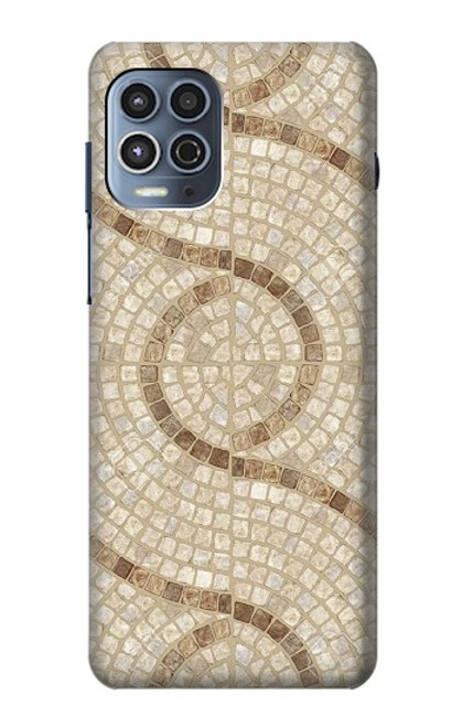W3703 Mosaic Tiles Hülle Schutzhülle Taschen und Leder Flip für Motorola Moto G100