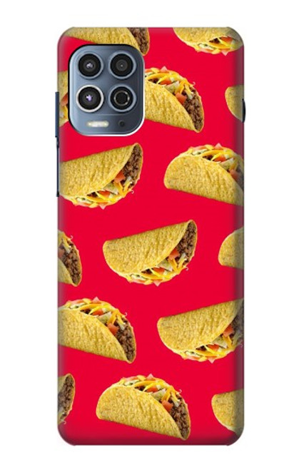 W3755 Mexican Taco Tacos Hülle Schutzhülle Taschen und Leder Flip für Motorola Moto G100