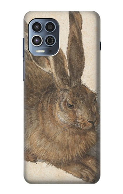 W3781 Albrecht Durer Young Hare Hülle Schutzhülle Taschen und Leder Flip für Motorola Moto G100