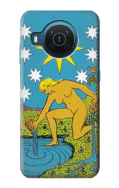W3744 Tarot Card The Star Hülle Schutzhülle Taschen und Leder Flip für Nokia X20