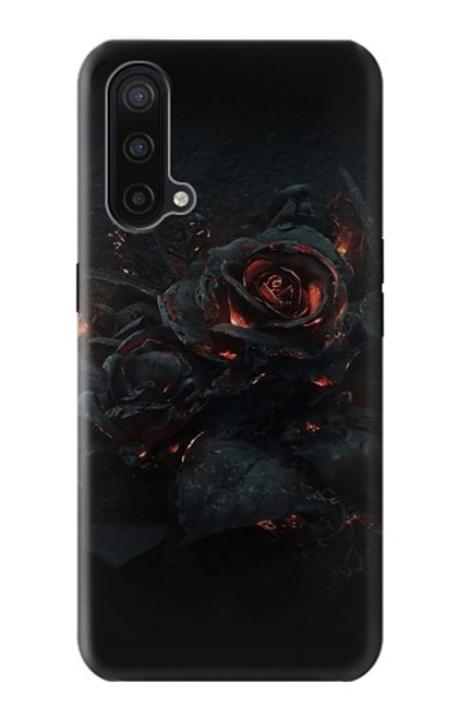 W3672 Burned Rose Hülle Schutzhülle Taschen und Leder Flip für OnePlus Nord CE 5G