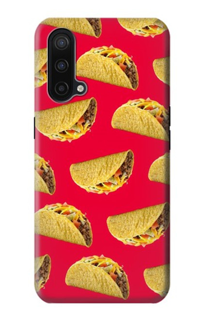 W3755 Mexican Taco Tacos Hülle Schutzhülle Taschen und Leder Flip für OnePlus Nord CE 5G