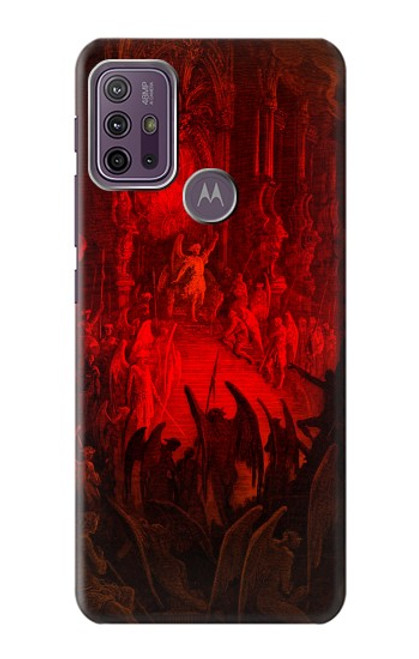 W3583 Paradise Lost Satan Hülle Schutzhülle Taschen und Leder Flip für Motorola Moto G10 Power