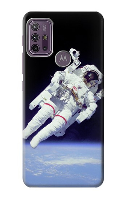 W3616 Astronaut Hülle Schutzhülle Taschen und Leder Flip für Motorola Moto G10 Power