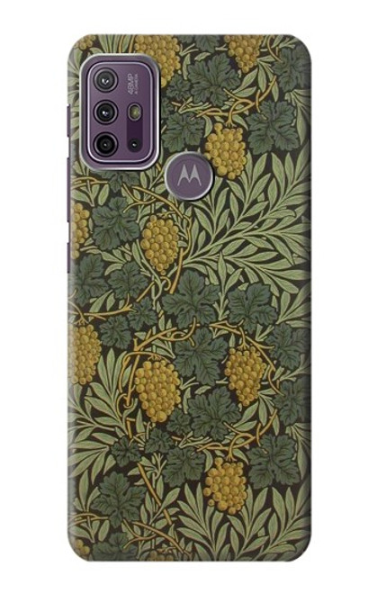 W3662 William Morris Vine Pattern Hülle Schutzhülle Taschen und Leder Flip für Motorola Moto G10 Power