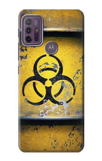 W3669 Biological Hazard Tank Graphic Hülle Schutzhülle Taschen und Leder Flip für Motorola Moto G10 Power