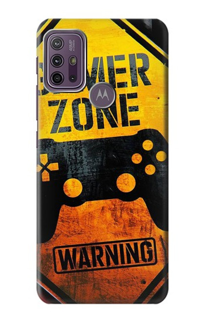 W3690 Gamer Zone Hülle Schutzhülle Taschen und Leder Flip für Motorola Moto G10 Power