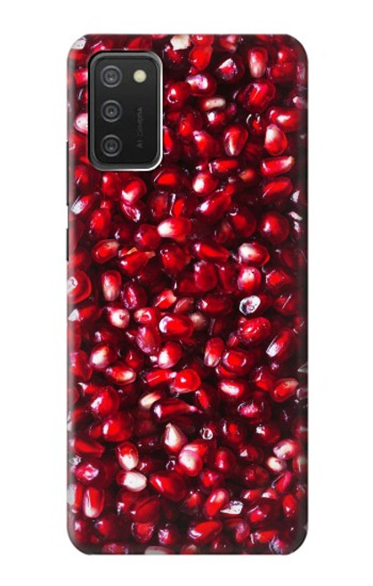 W3757 Pomegranate Hülle Schutzhülle Taschen und Leder Flip für Samsung Galaxy A03S