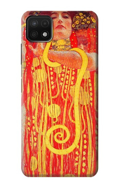 W3352 Gustav Klimt Medicine Hülle Schutzhülle Taschen und Leder Flip für Samsung Galaxy A22 5G