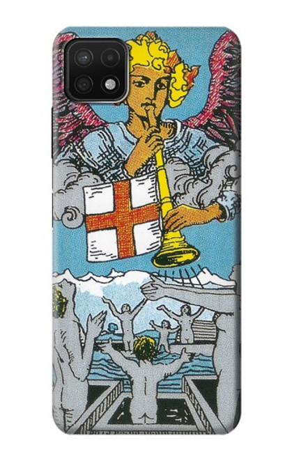 W3743 Tarot Card The Judgement Hülle Schutzhülle Taschen und Leder Flip für Samsung Galaxy A22 5G