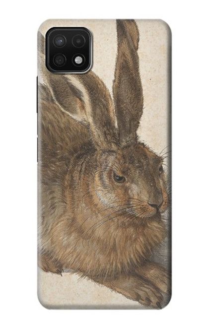 W3781 Albrecht Durer Young Hare Hülle Schutzhülle Taschen und Leder Flip für Samsung Galaxy A22 5G