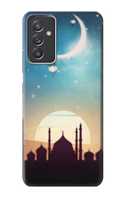 W3502 Islamic Sunset Hülle Schutzhülle Taschen und Leder Flip für Samsung Galaxy Quantum 2