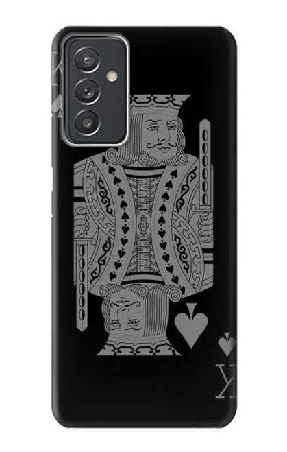 W3520 Black King Spade Hülle Schutzhülle Taschen und Leder Flip für Samsung Galaxy Quantum 2