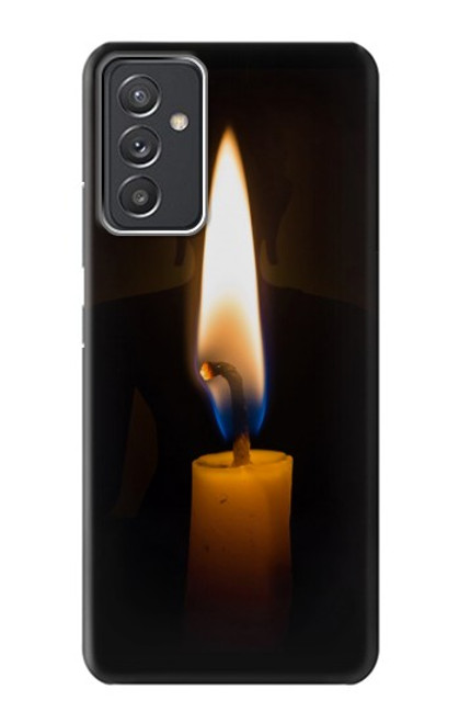 W3530 Buddha Candle Burning Hülle Schutzhülle Taschen und Leder Flip für Samsung Galaxy Quantum 2