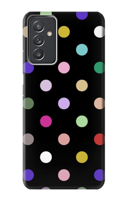 W3532 Colorful Polka Dot Hülle Schutzhülle Taschen und Leder Flip für Samsung Galaxy Quantum 2