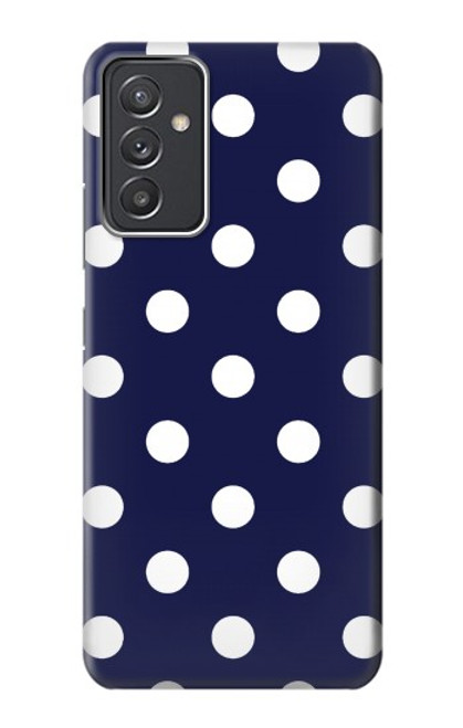 W3533 Blue Polka Dot Hülle Schutzhülle Taschen und Leder Flip für Samsung Galaxy Quantum 2