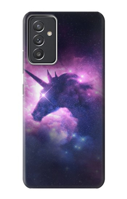 W3538 Unicorn Galaxy Hülle Schutzhülle Taschen und Leder Flip für Samsung Galaxy Quantum 2