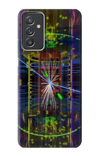 W3545 Quantum Particle Collision Hülle Schutzhülle Taschen und Leder Flip für Samsung Galaxy Quantum 2