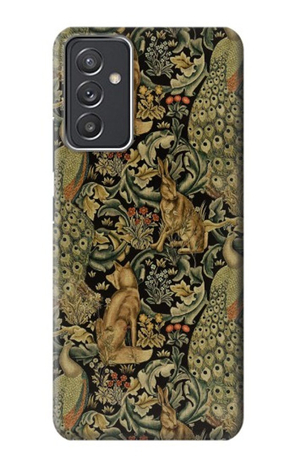 W3661 William Morris Forest Velvet Hülle Schutzhülle Taschen und Leder Flip für Samsung Galaxy Quantum 2