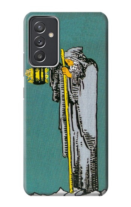 W3741 Tarot Card The Hermit Hülle Schutzhülle Taschen und Leder Flip für Samsung Galaxy Quantum 2