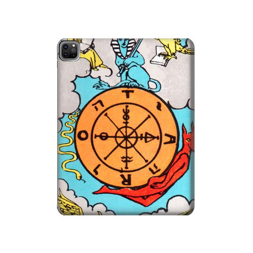 W0564 Tarot Fortune Tablet Hülle Schutzhülle Taschen für iPad Pro 12.9 (2022,2021,2020,2018, 3rd, 4th, 5th, 6th)