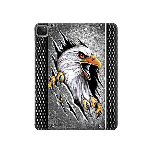 W0855 Eagle Metal Tablet Hülle Schutzhülle Taschen für iPad Pro 12.9 (2022,2021,2020,2018, 3rd, 4th, 5th, 6th)
