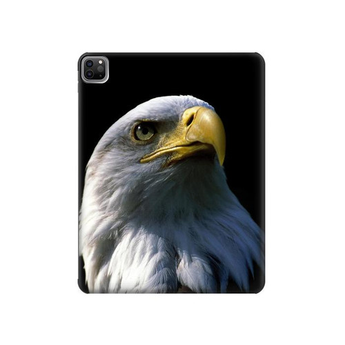 W2046 Bald Eagle Tablet Hülle Schutzhülle Taschen für iPad Pro 12.9 (2022,2021,2020,2018, 3rd, 4th, 5th, 6th)