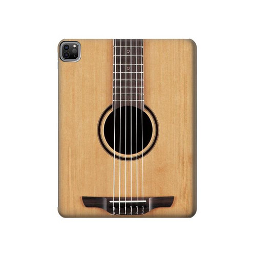 W2819 Classical Guitar Tablet Hülle Schutzhülle Taschen für iPad Pro 12.9 (2022,2021,2020,2018, 3rd, 4th, 5th, 6th)