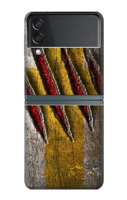 W3603 Wolverine Claw Slash Hard Case For Samsung Galaxy Z Flip 3 5G