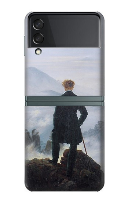 W3789 Wanderer above the Sea of Fog Hard Case For Samsung Galaxy Z Flip 3 5G