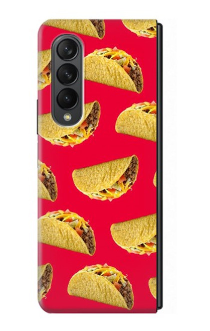 W3755 Mexican Taco Tacos Hard Case For Samsung Galaxy Z Fold 3 5G