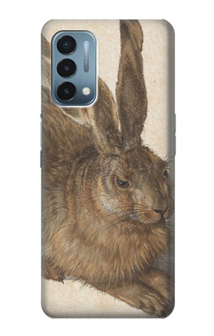 W3781 Albrecht Durer Young Hare Hülle Schutzhülle Taschen und Leder Flip für OnePlus Nord N200 5G