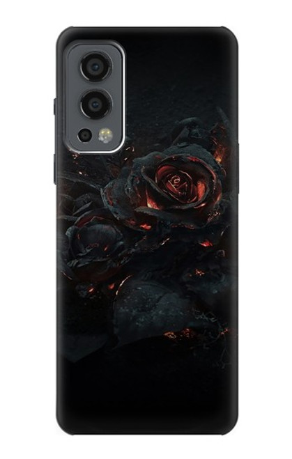 W3672 Burned Rose Hülle Schutzhülle Taschen und Leder Flip für OnePlus Nord 2 5G